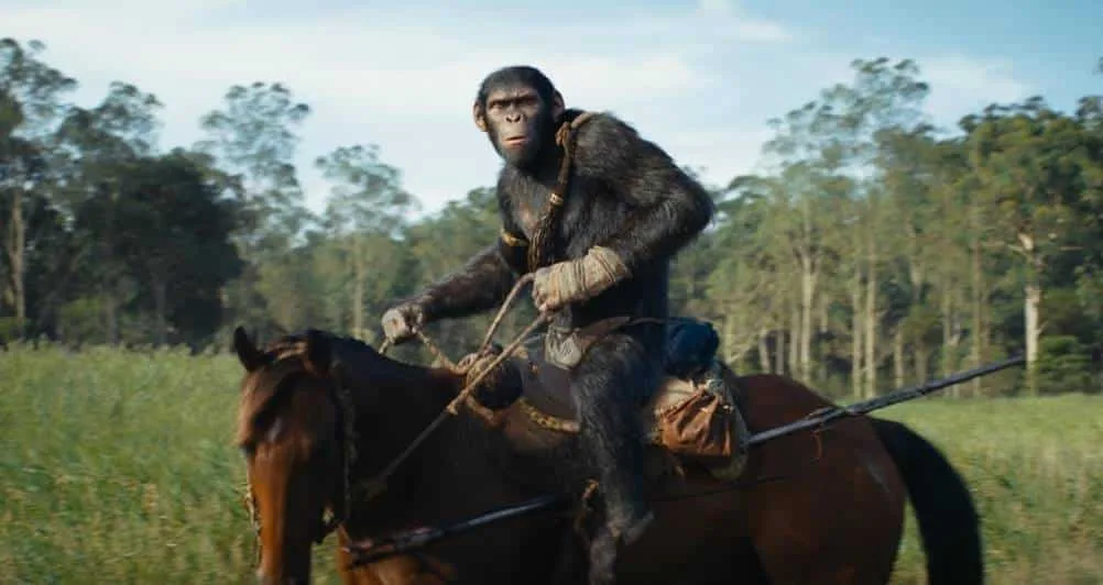 El planeta de los simios nuevo reino en Tele Latino